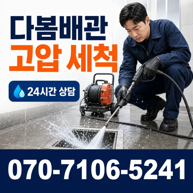 경기 광명시 연동로 배수구막힘 상담 이미지 4